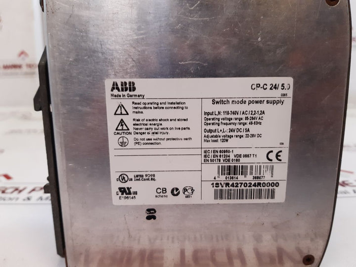 Abb Cp-c 245.0 Switch Mode Power Supply 1Svr427024R0000
