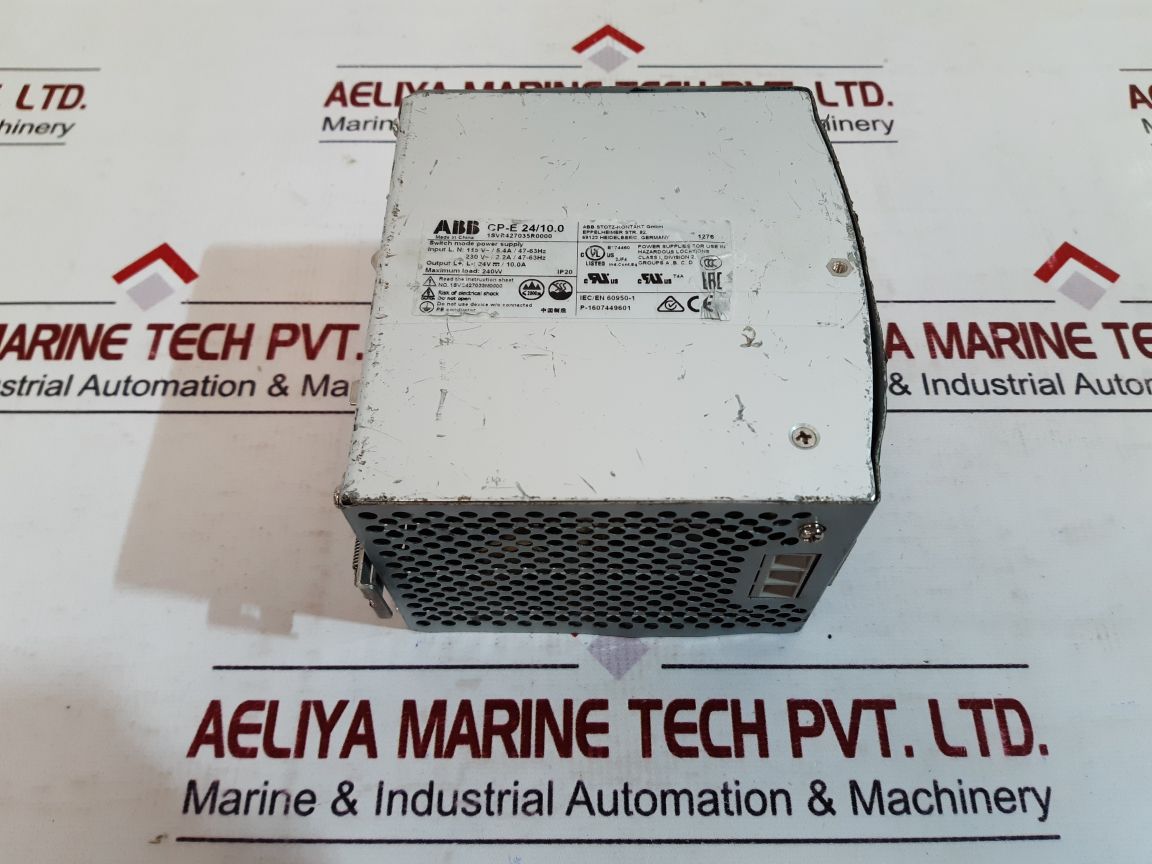 Abb Cp-e 24/10.0 Switch Mode Power Supply 1Svr427035R0000