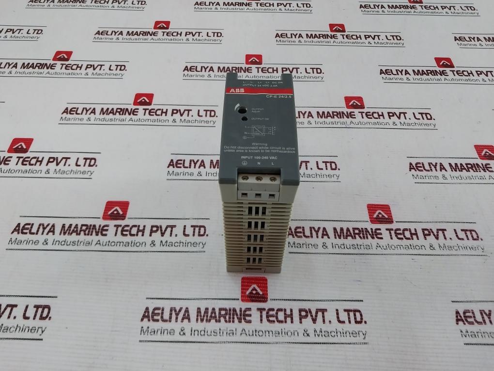 Abb Cp-e 24/2.5 Switch Mode Power Supply 100-240 Vac 47-63Hz