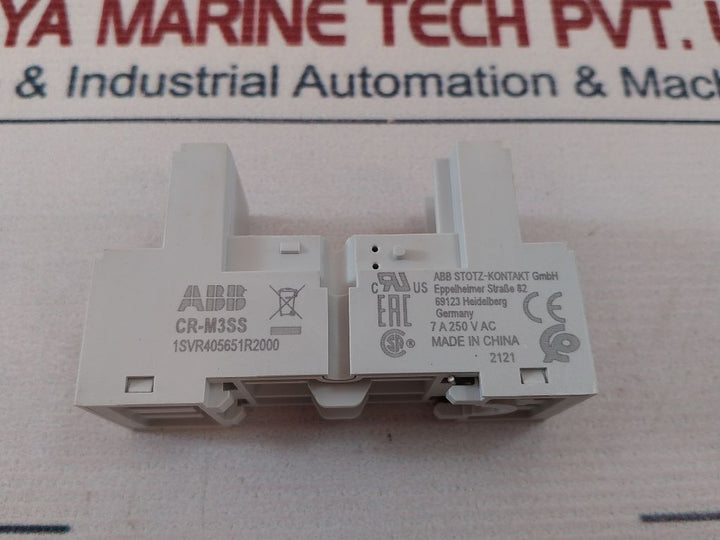 Abb Cr-m3Ss Relay Socket