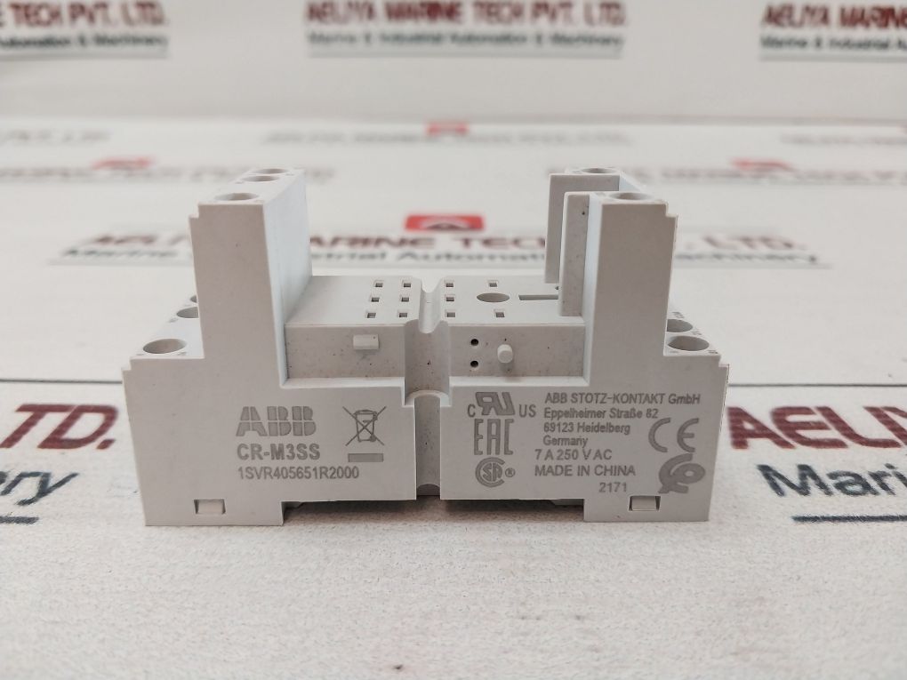Abb Cr-m3Ss Relay Socket 1Svr405651R2000