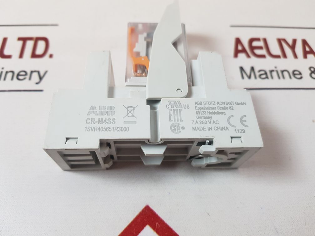 Abb Cr-m4Ss Relay With Socket