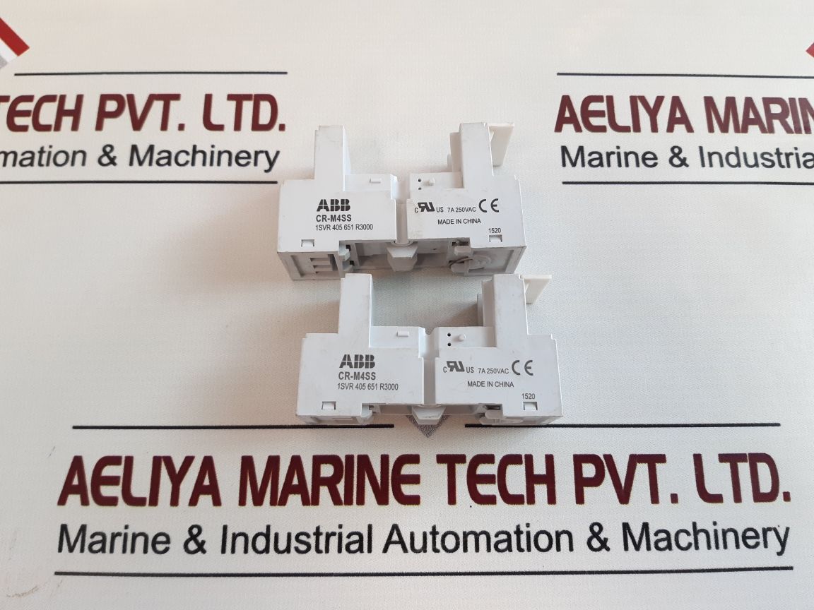 Abb Cr-m4Ss Relay Socket