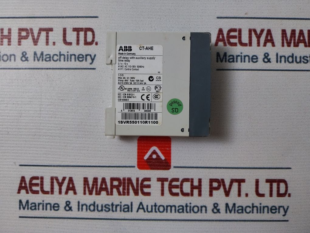 Abb Ct-ahe 1Svr550110R1100 Off Delay Time Relay 1S-10S