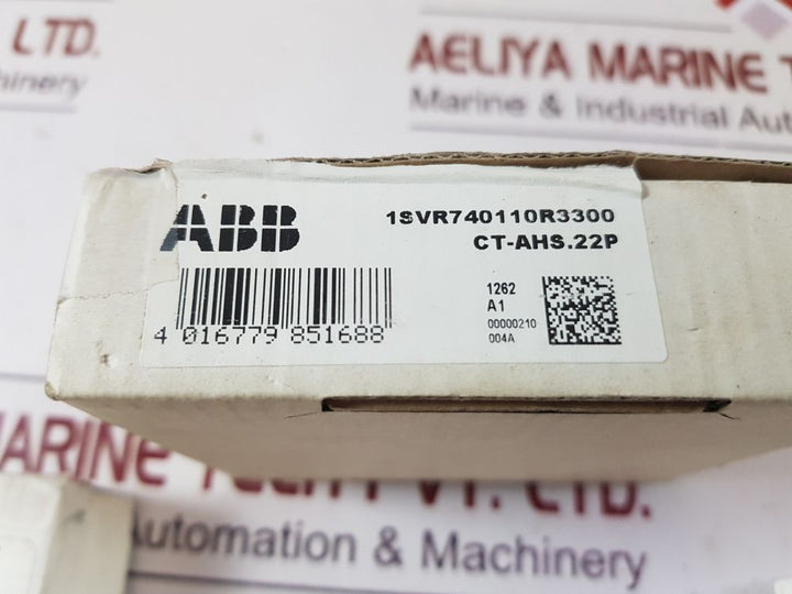Abb Ct-ahs.22P Off-delay With Aux.Voltage Time Relay 1Svr740110R3300