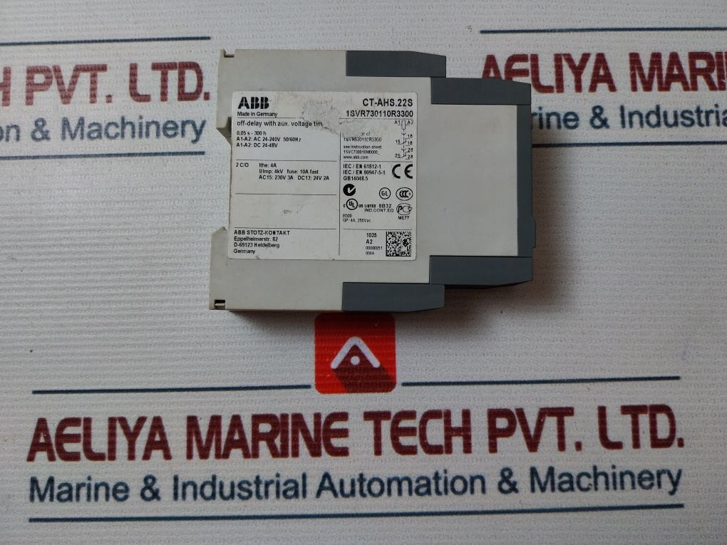Abb Ct-ahs.22S Time Relay 1Svr730110R3300