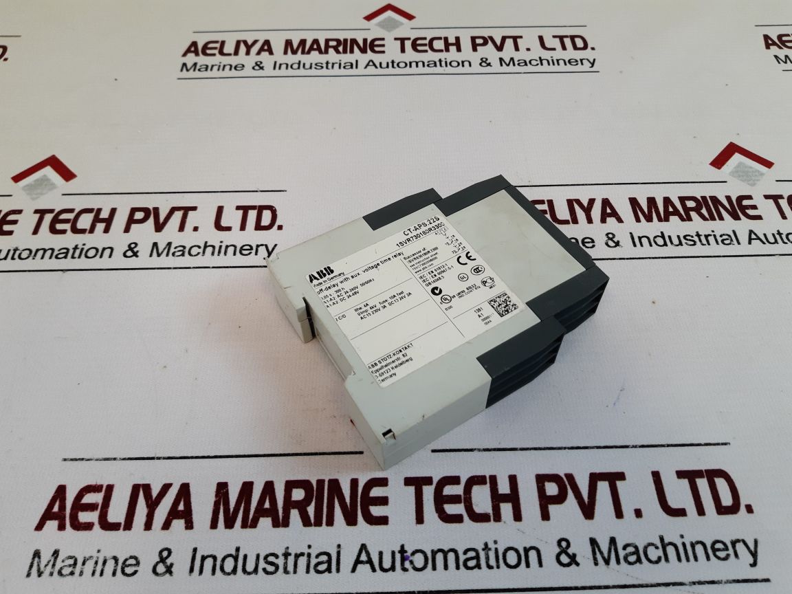 Abb Ct-aps.22S Off-delay With Aux. Voltage Time Relay
