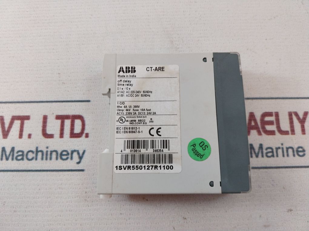 Abb Ct-are Time Relay 1Svr550127R1100