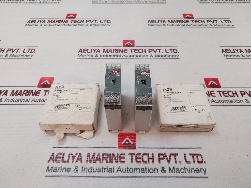 Abb Ct-awe Time Relay 220-240Vac 1Svr550141R1100