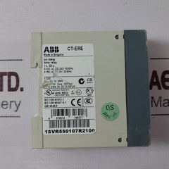 Abb Ct-ere 1Svr550107R2100 Time Delay Relay 3-300Sec