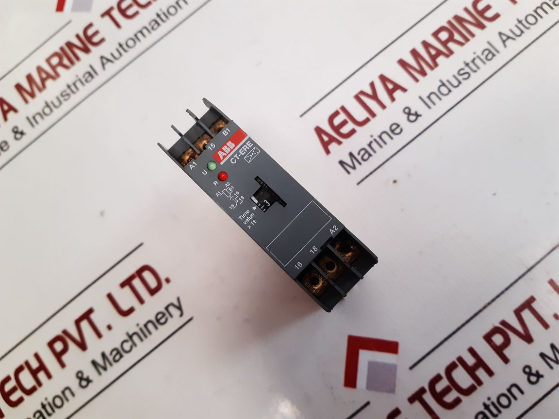 Abb Ct-ere On Delay Time Relay 1Svr550107R4100
