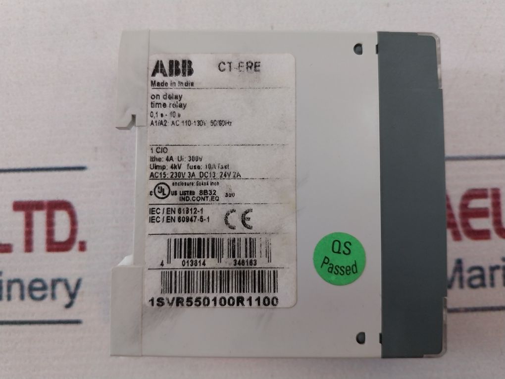 Abb Ct-ere Time Relay
