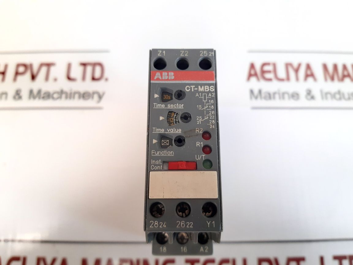 Abb Ct-mbs Multirange Time Relay 0,05 S - 300 H