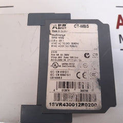 Abb Ct-mbs Multirange Time Relay 0,05 S - 300 H