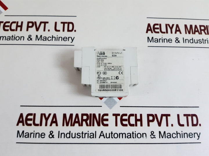 Abb Ct-mfd.21 Multifunction Time Relay 0,05S – 100H