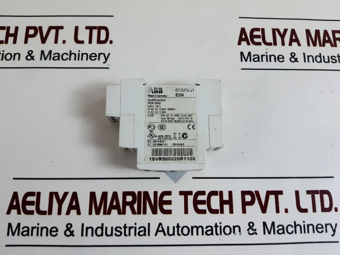 Abb Ct-mfd.21 Multifunction Time Relay 0,05S – 100H