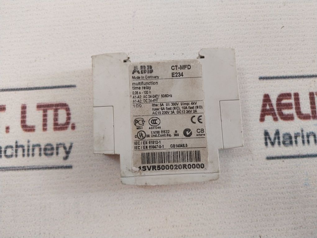 Abb Ct-mfd Multifunction Time Relay – Aeliya Marine Tech®