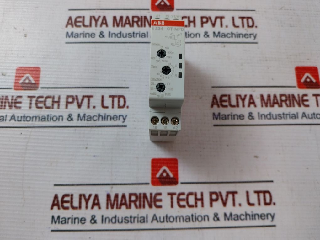 Abb Ct-mfd Multifunction Time Relay 1Svr500020R0000 0.05 S-100 H