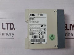 Abb Ct-sde Star Delta Time Relay