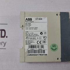 Abb Ct-sde Star Delta Time Relay