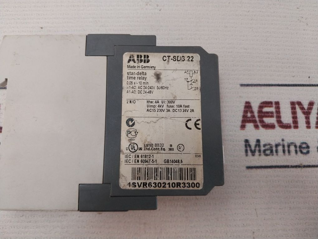 Abb Ct-sds.22 Star-delta Time Relay