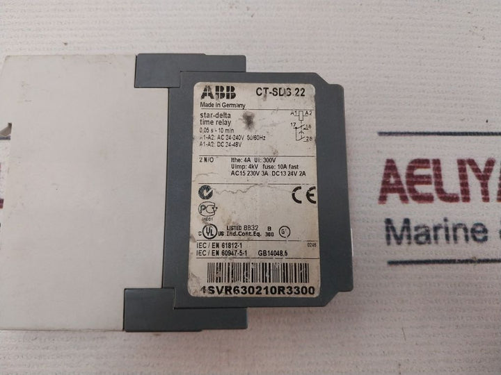 Abb Ct-sds.22 Star-delta Time Relay