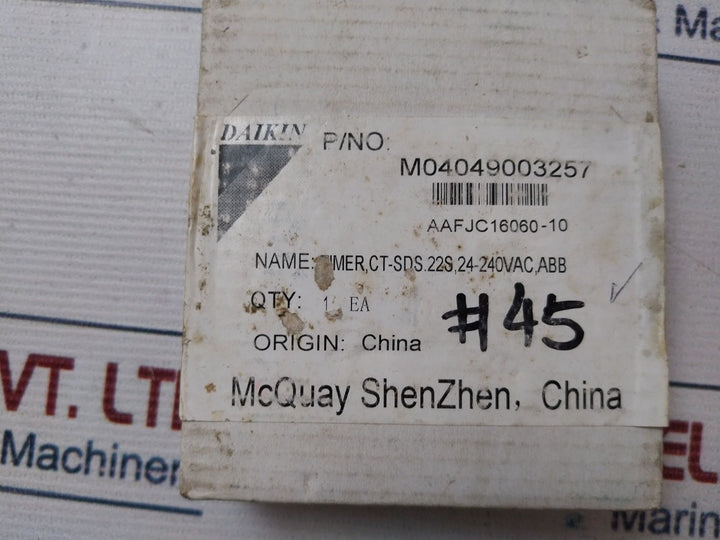 Abb Ct-sds.22S Star-delta Electronic Time Relay 1Svr730210R3300