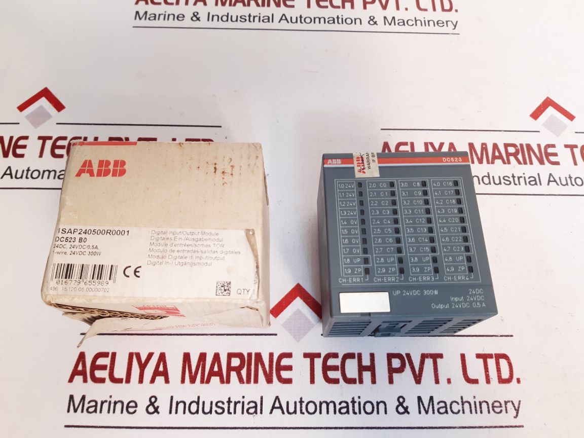 Abb Dc523 B0 Digital Input/Output Module 24Dc