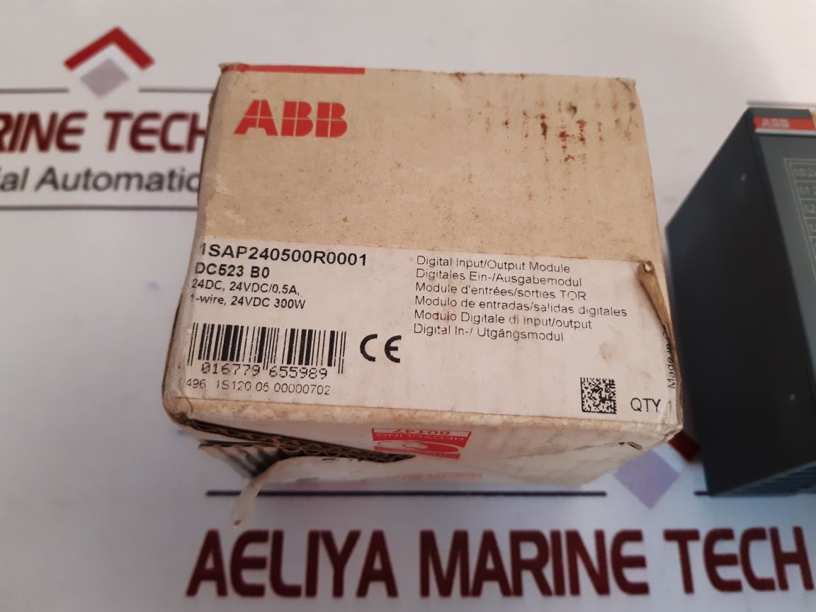 Abb Dc523 B0 Digital Input/Output Module 24Dc