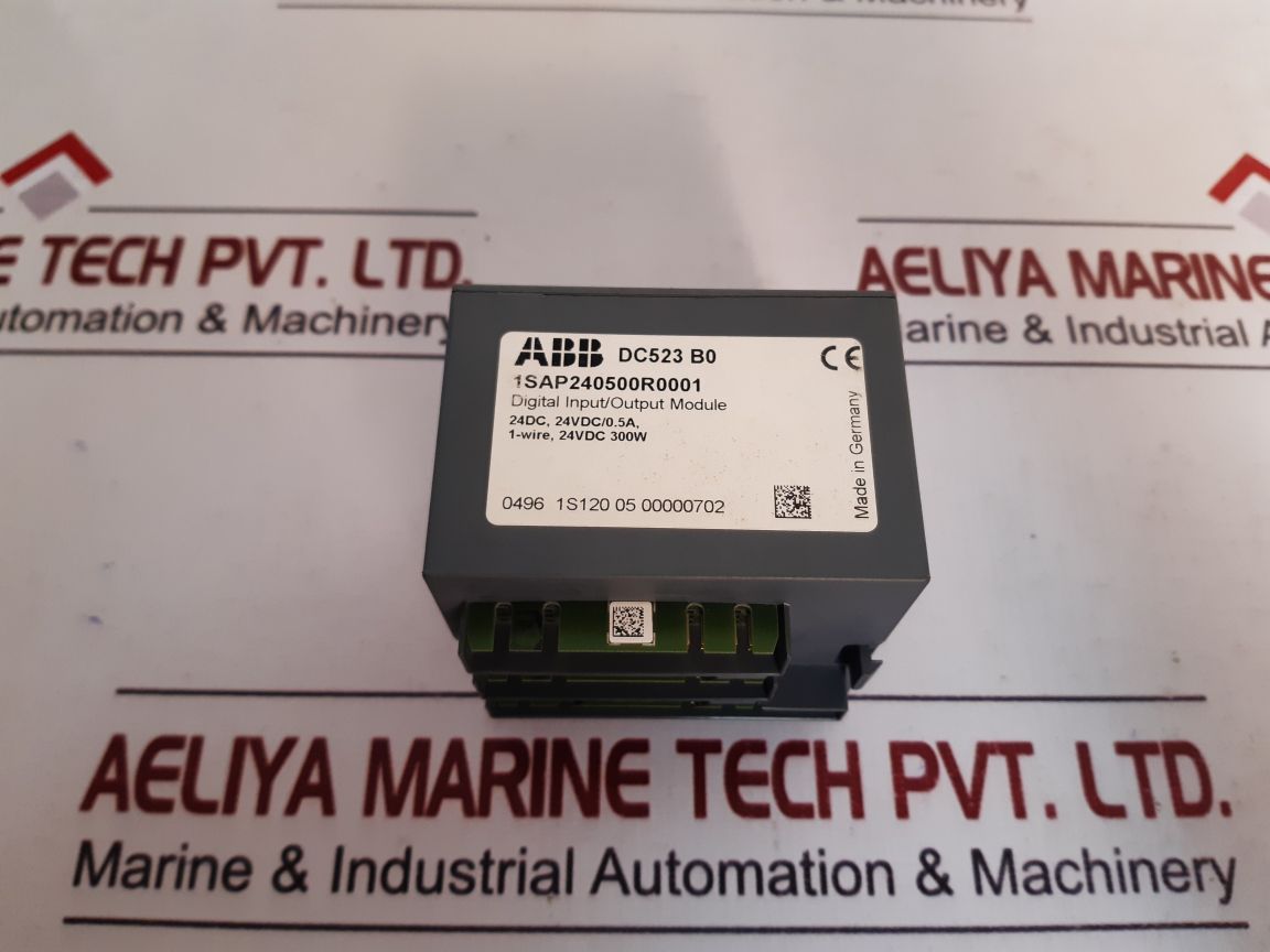 Abb Dc523 B0 Digital Input/Output Module 24Dc