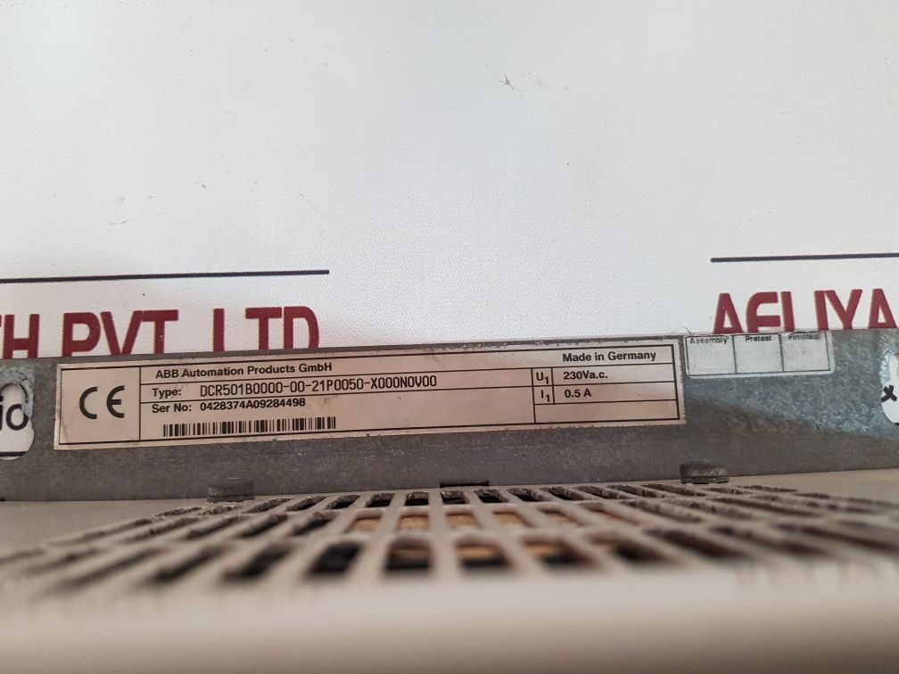 Abb dcr501b0000-00-21p0050-x000n0v00 servo drive