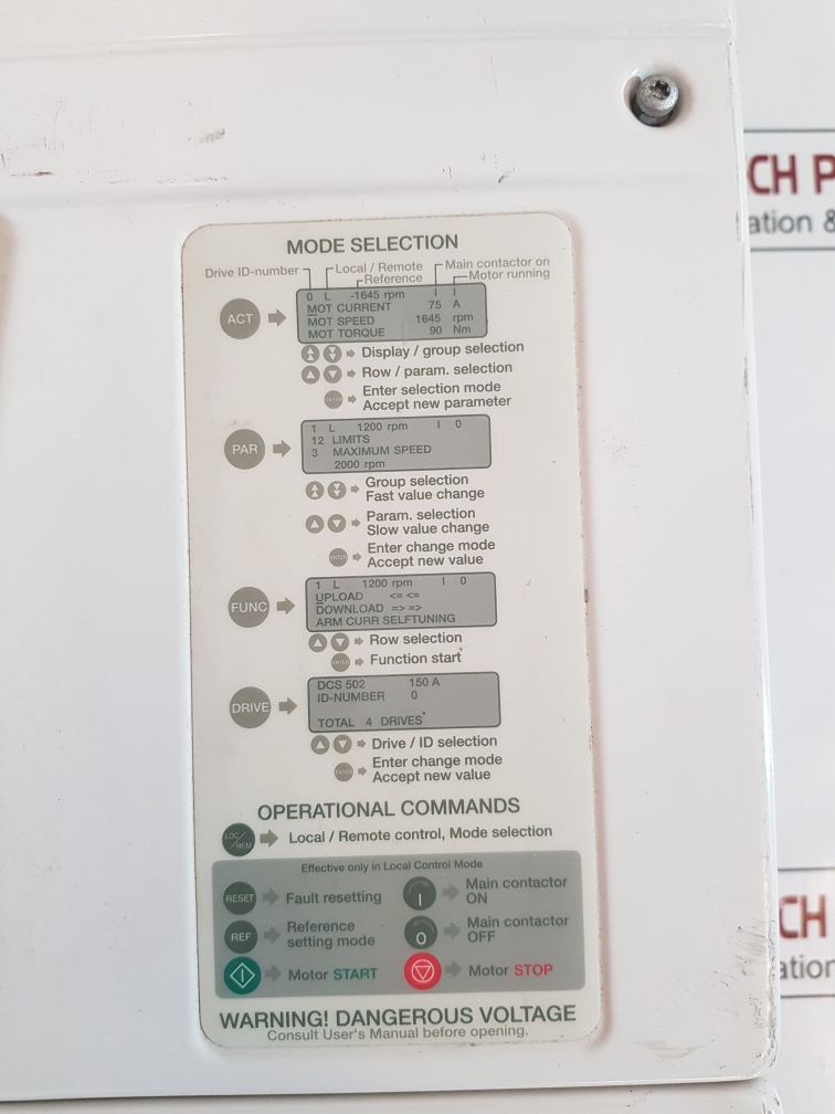 Abb Dcr 500 Thyristor Power Converter