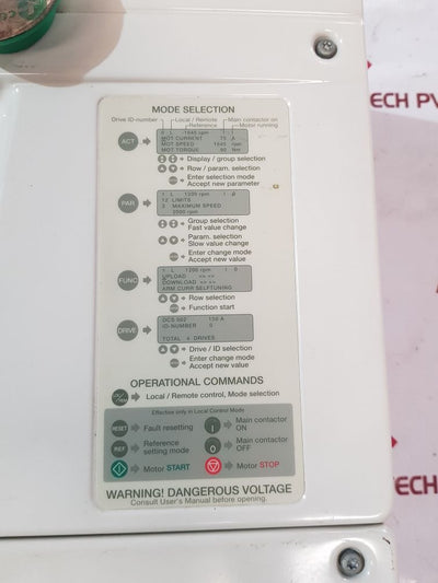 Abb Dcr 500 Servo Drive Dcr502B0000-00-21P0050-x000N0V00