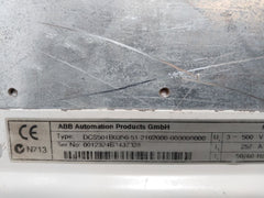 Abb Dcs501B0350-51-2102000-000000000 Thyristor Power Converter For Dc Drive