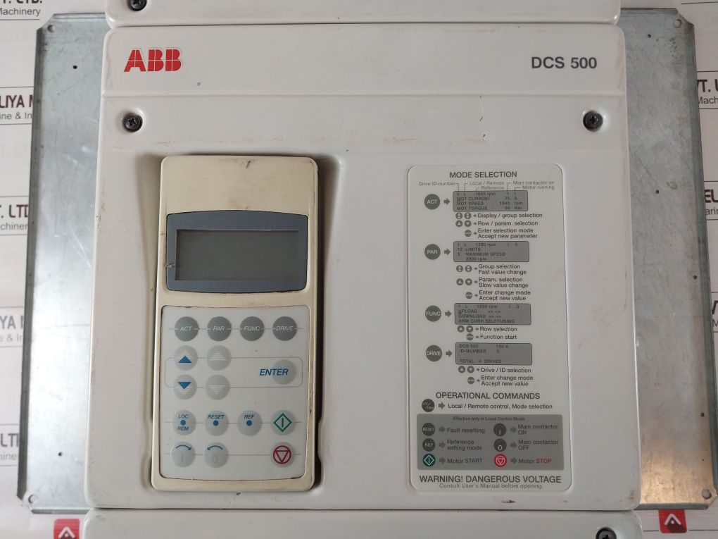 Abb Dcs 500 Dc Drive Cdp312R (Not Working)