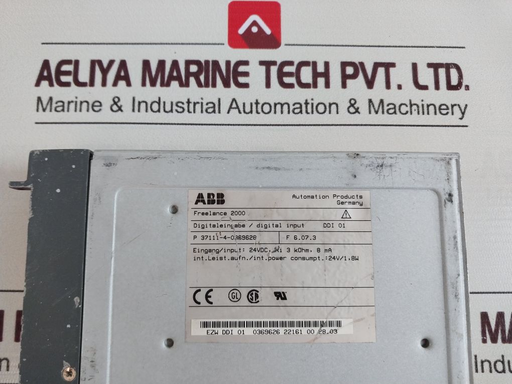 Abb Ddi 01 Digital Input Module Freelance 2000 P 37111-4-0369626