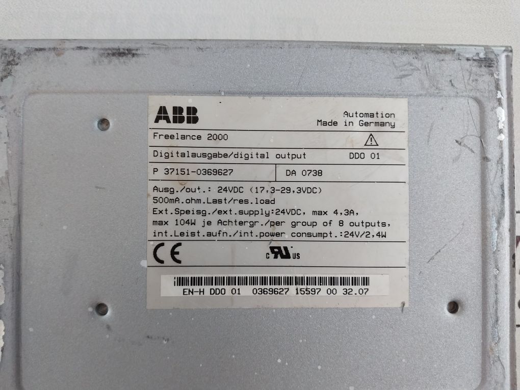 Abb Ddo 01 Digital Output Module P 37151-0369627