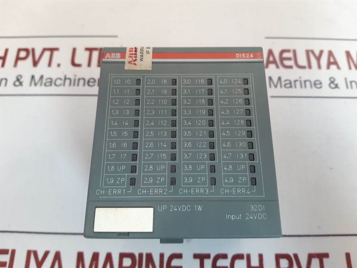 Abb Di524 Digital Input Module 1Sap240000R0001