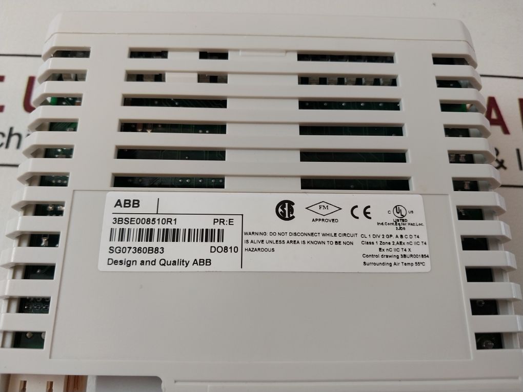 Abb Do810 3Bse008510R1 Digital Output Module Pr: E 55°C