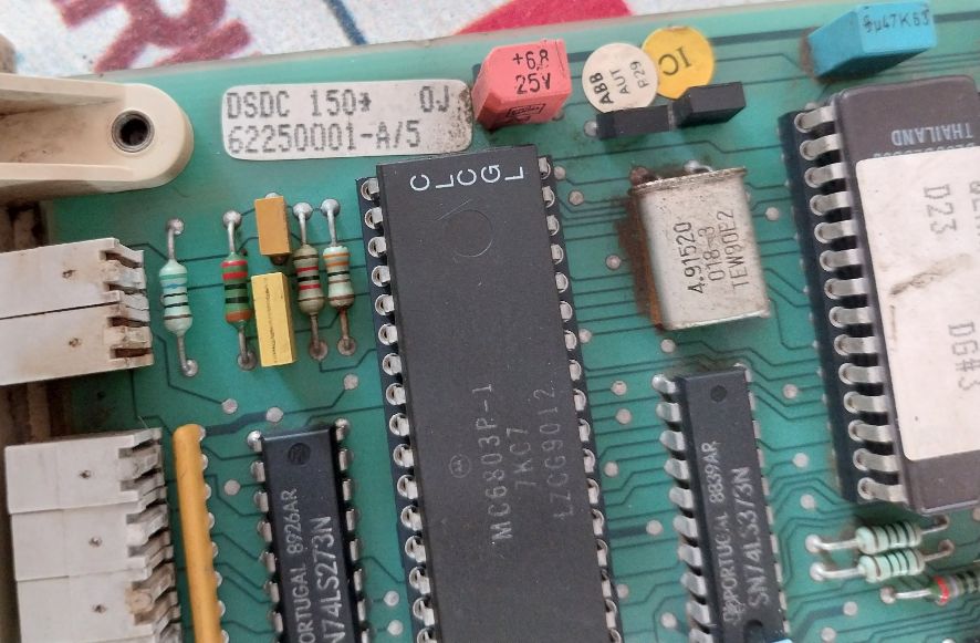 Abb Dsdc 150 Pc Board Terminal Board Start/Stop Switch 2668 184-107/4