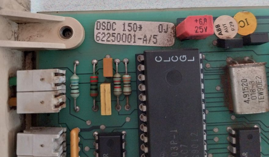 Abb Dsdc 150 Pc Board Terminal Board Start/Stop Switch 2668 184-107/4