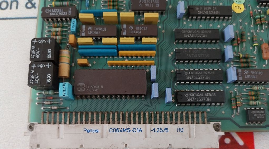 Abb Dsdc 150 Pc Board Terminal Board Start/Stop Switch 2668 184-107/4