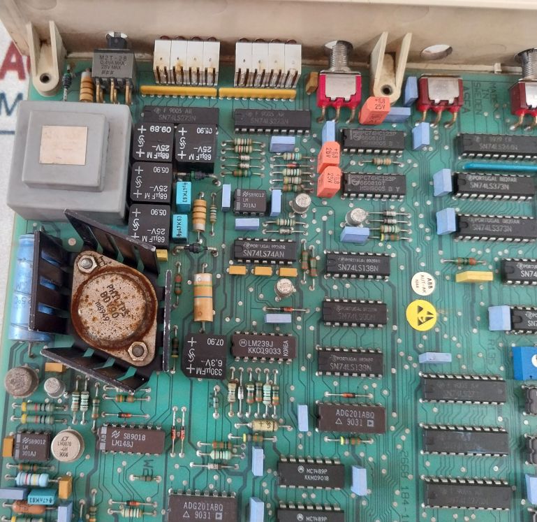 Abb Dsdc 150 Pc Board Terminal Board Start/Stop Switch 2668 184-107/4