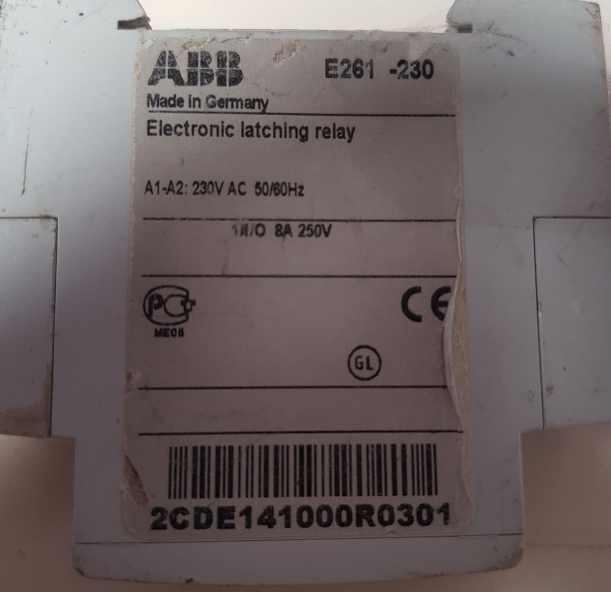 Abb E261-230 Latching RelaySurge Current Switch 2Cde141000R0301
