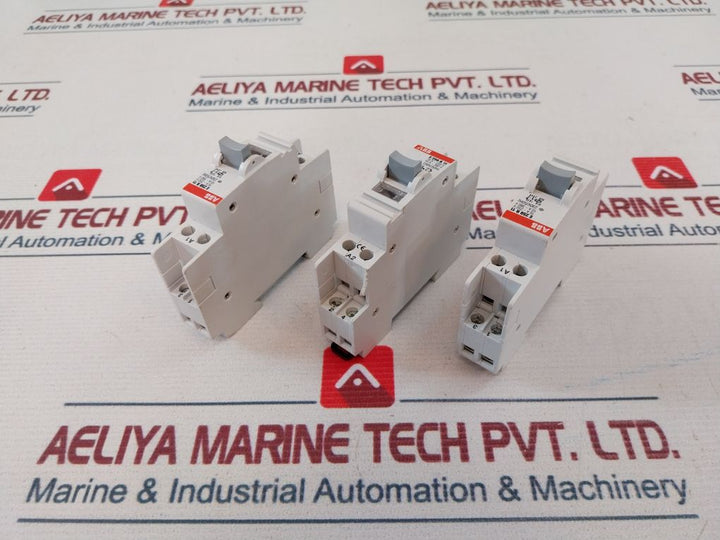 Abb E 259 R 11 Installation Relay 250V