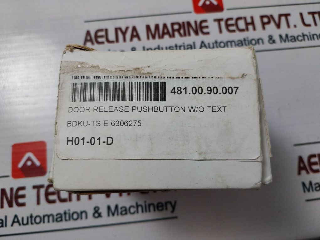 Abb E 63 062 75 Door Release Pushbutton W/O Text