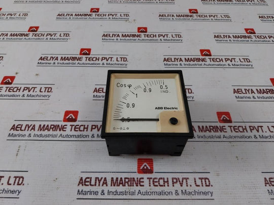 Abb Electric 0.5-1-0.5 Cos ϕ Power Factor Meter