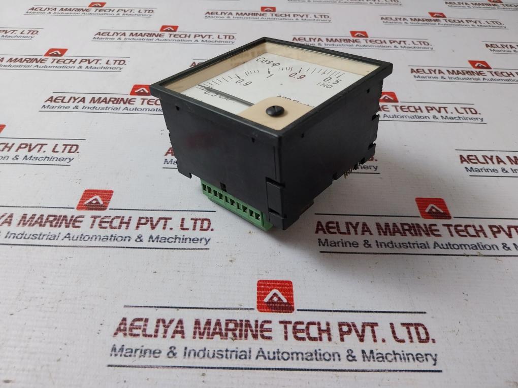 Abb Electric 20907 B Analog Power Factor Meter 0.5 -1-0.5 Cos Φ