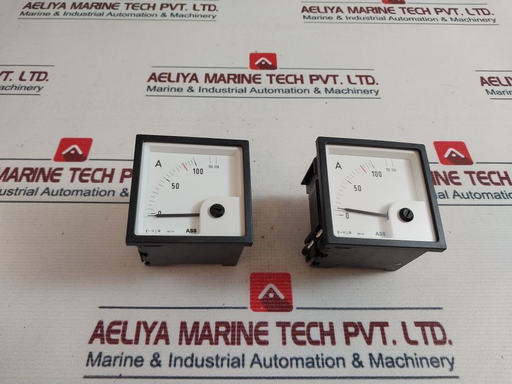 Abb Eq72 Ammeter 100/1A Red Mark 81A