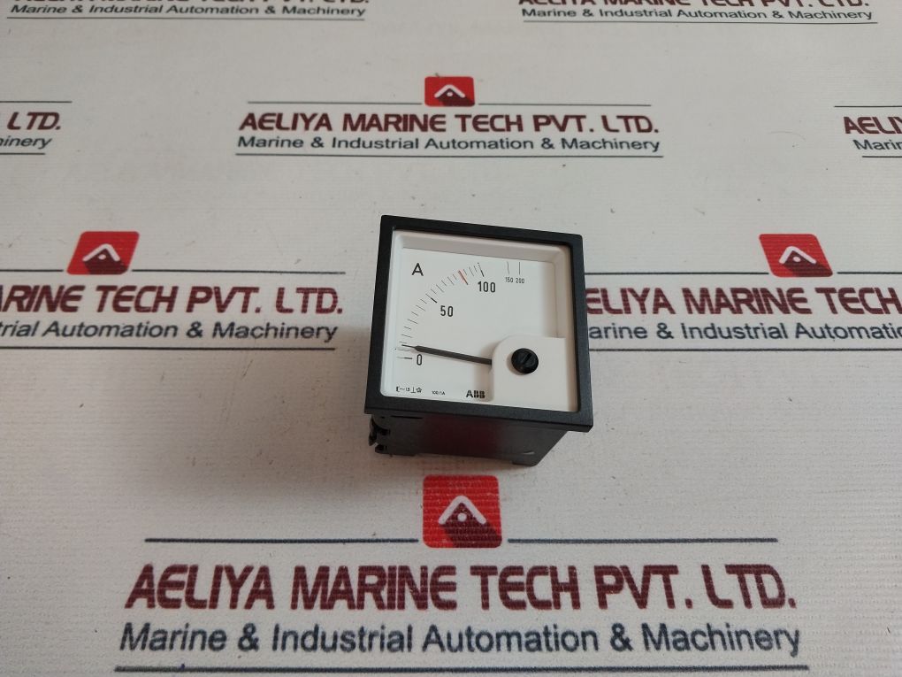 Abb Eq72 Ammeter 100/1A Red Mark 81A